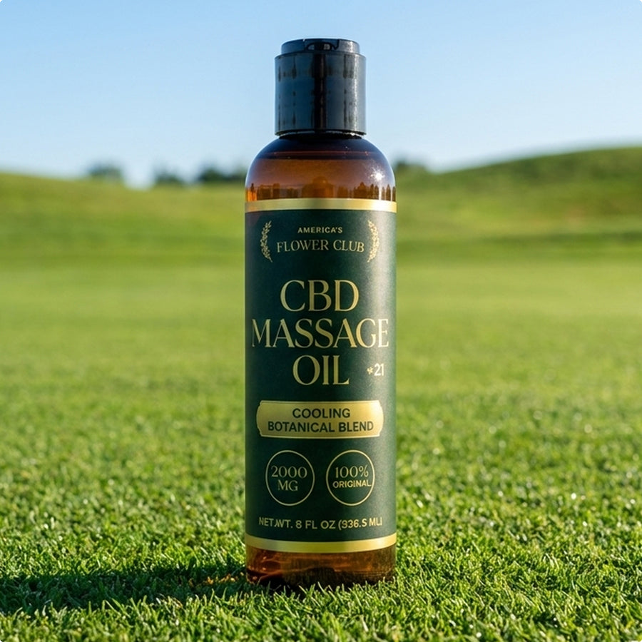 CBD Massage Oil Cooling Botanical Blend 2000 MG