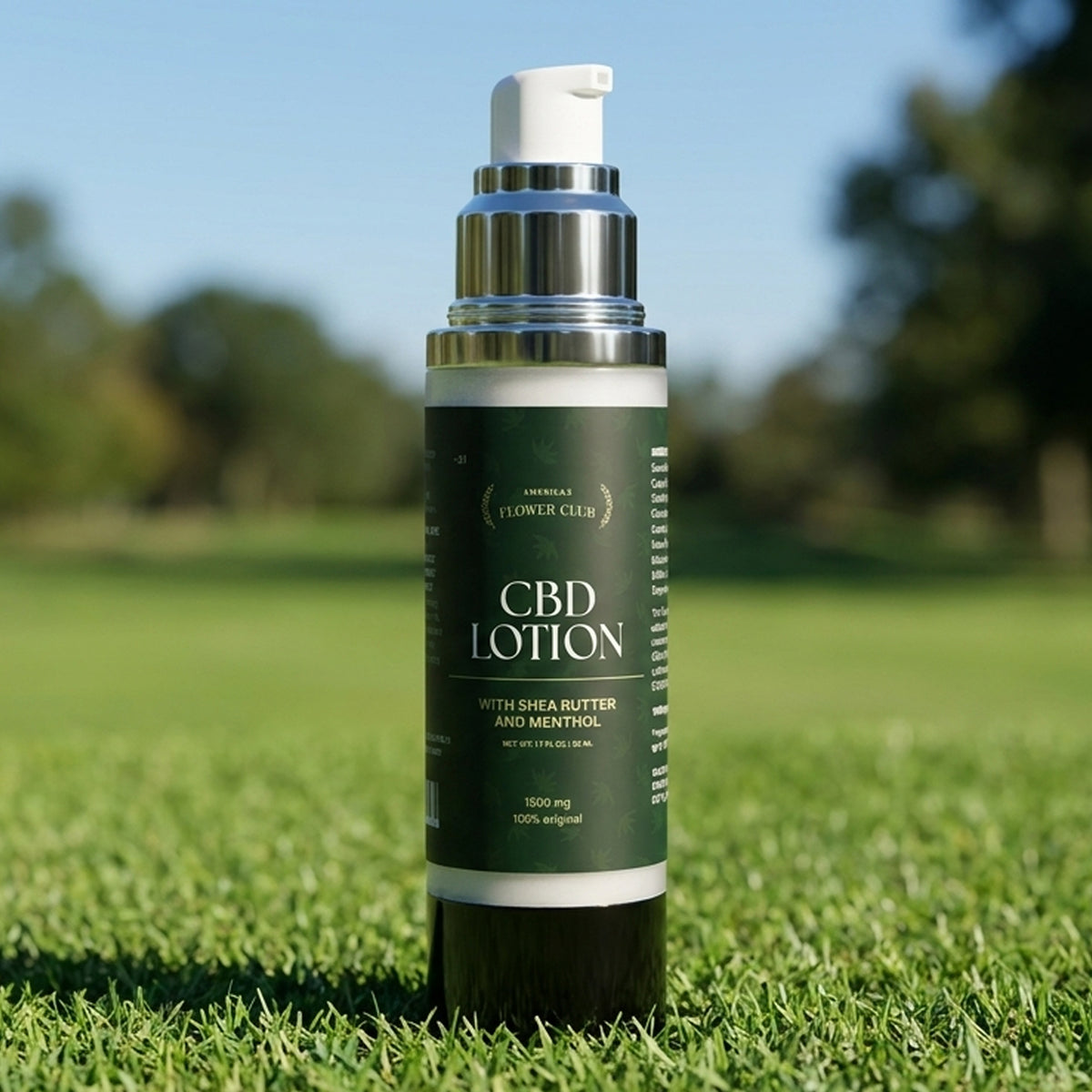 CBD Lotion with Shea Butter and Menthol 1500 MG