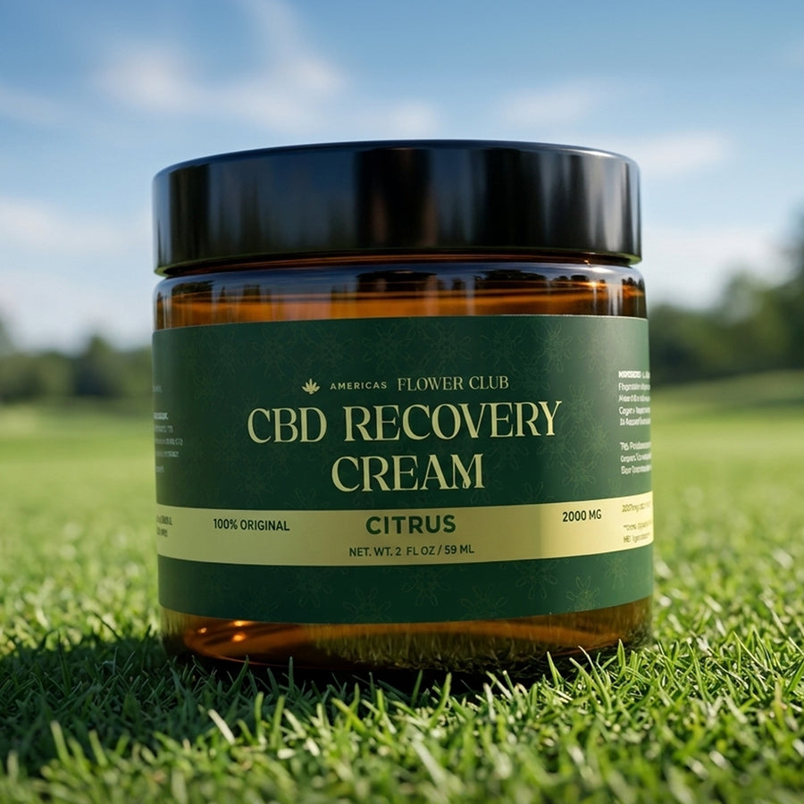 CBD Recovery Cream Citrus 2000 MG