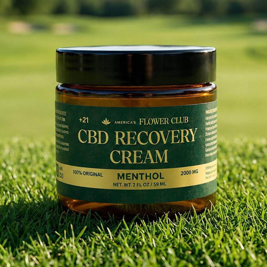CBD Recovery Cream Menthol 2000 MG