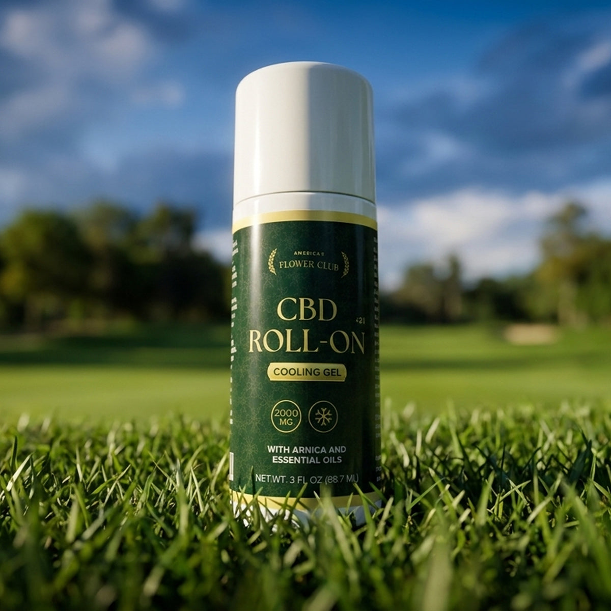 Roll-On Cooling Gel 2000 MG with Arnica and Essential Oils
