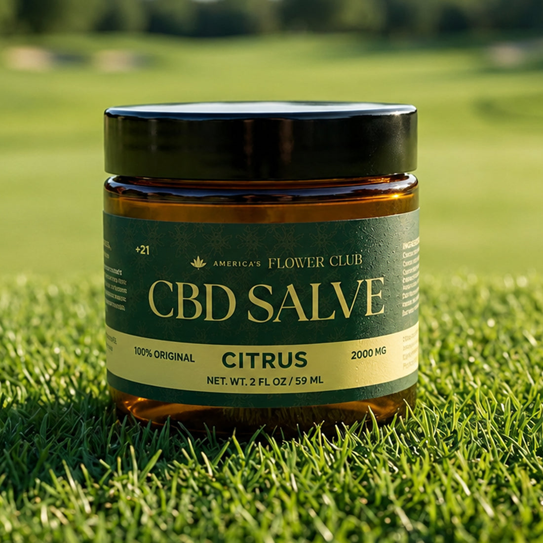 CBD Salve Citrus 2000 MG